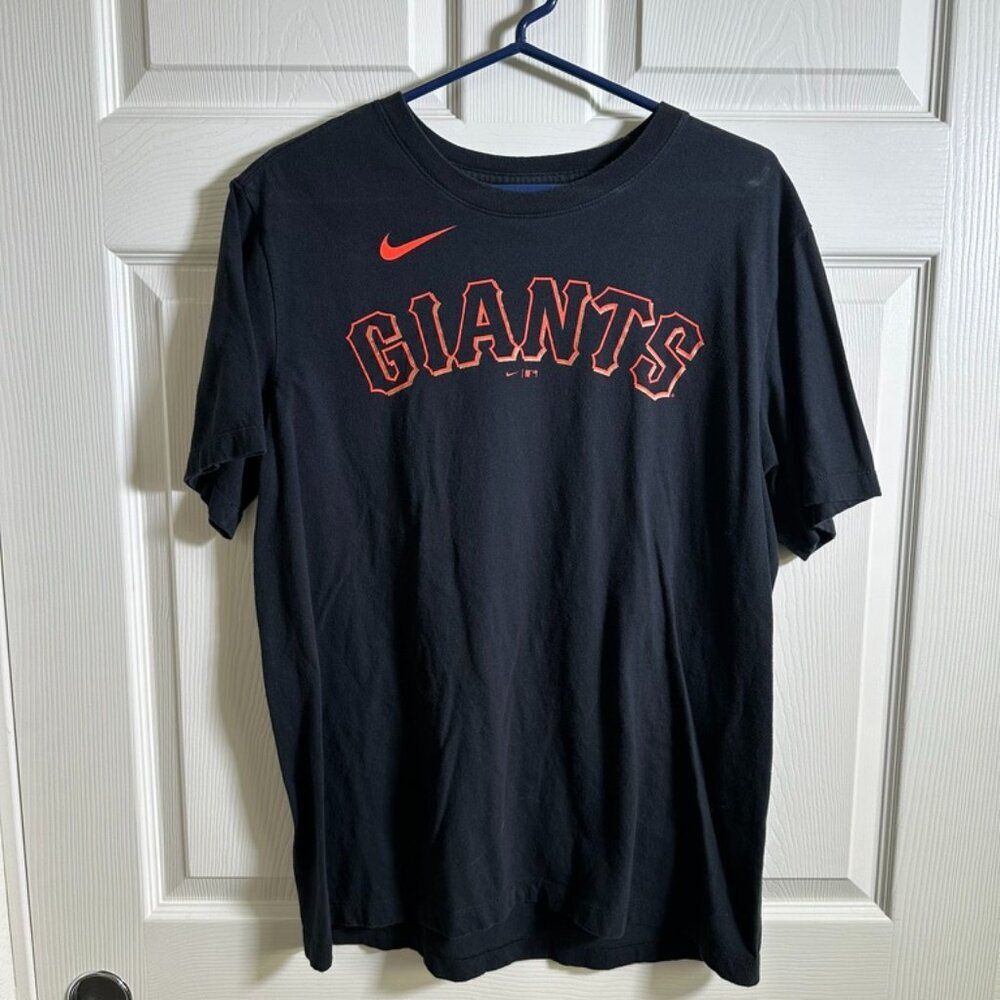 Nike MLB San Francisco Giants Baseball T-Shirt Mauricio Dubon - Large